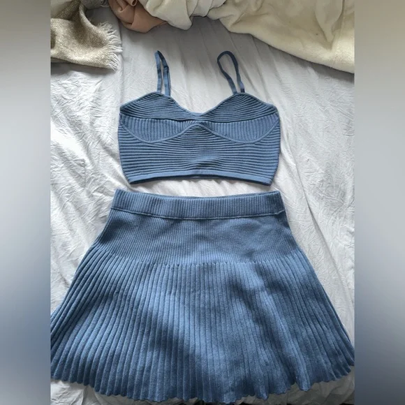 Blue Aerie Skirt Set - Picture 3 of 4